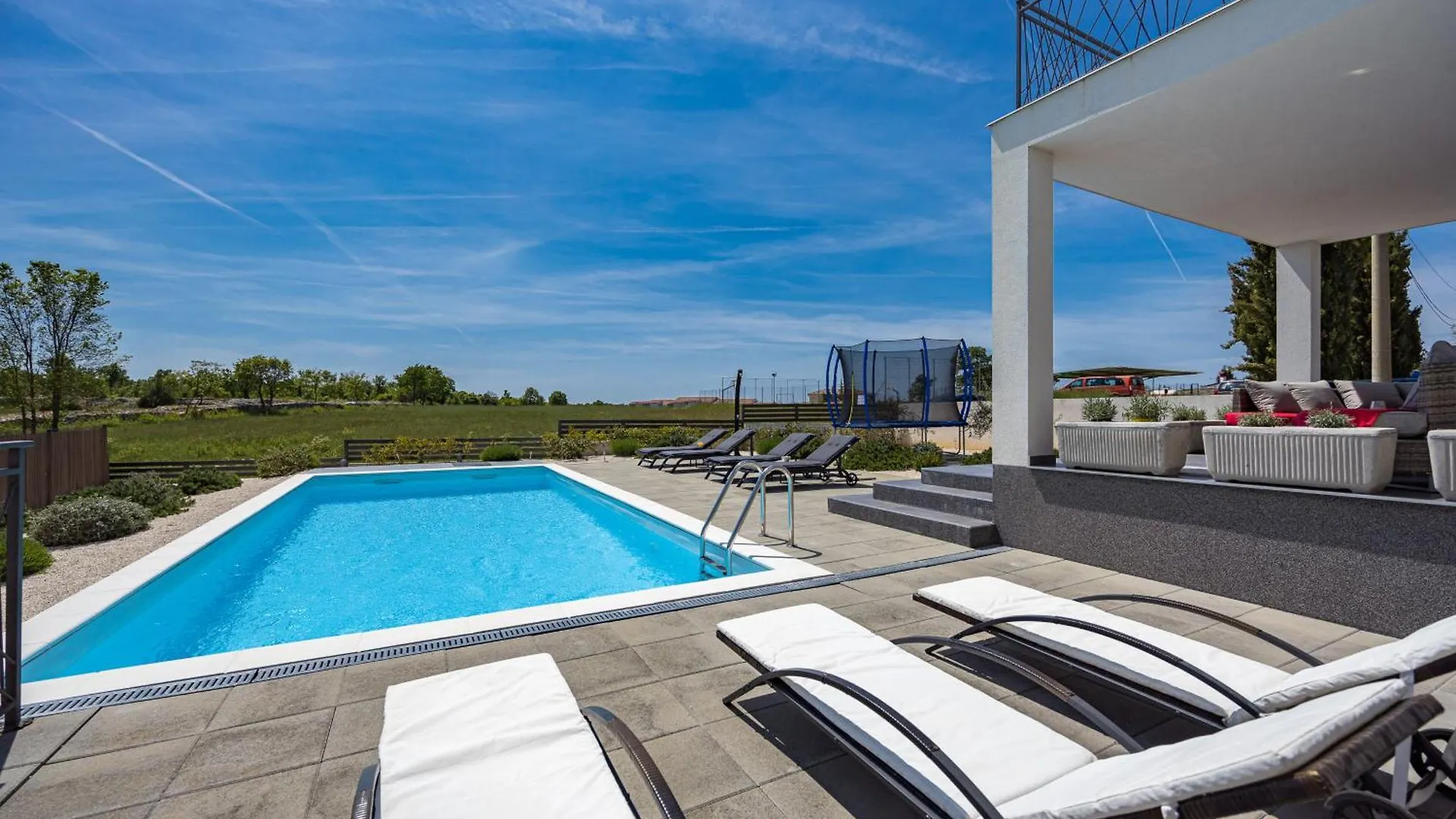 Villa Angie In Central Istria For 10 Persons With Private Heated Pool & Kids Playground Vodnjan